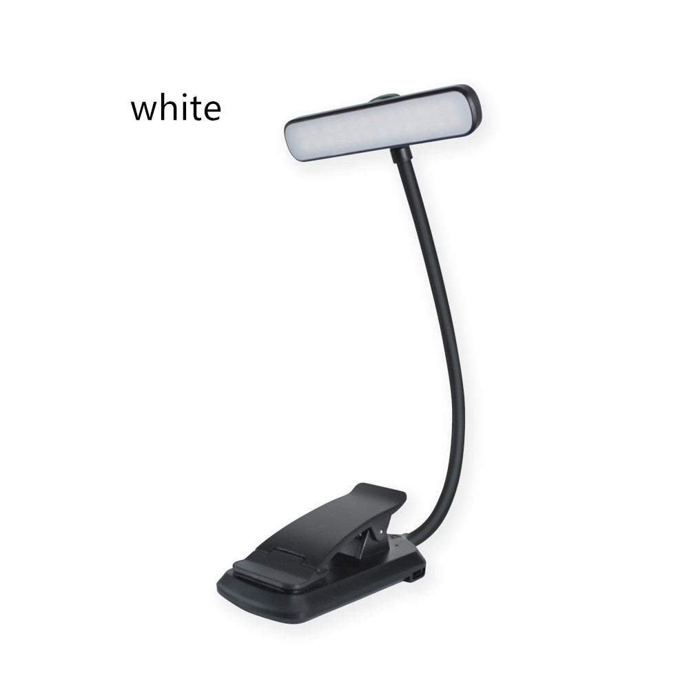 Double Row Lamp Beads Led Reading Light Rotating
