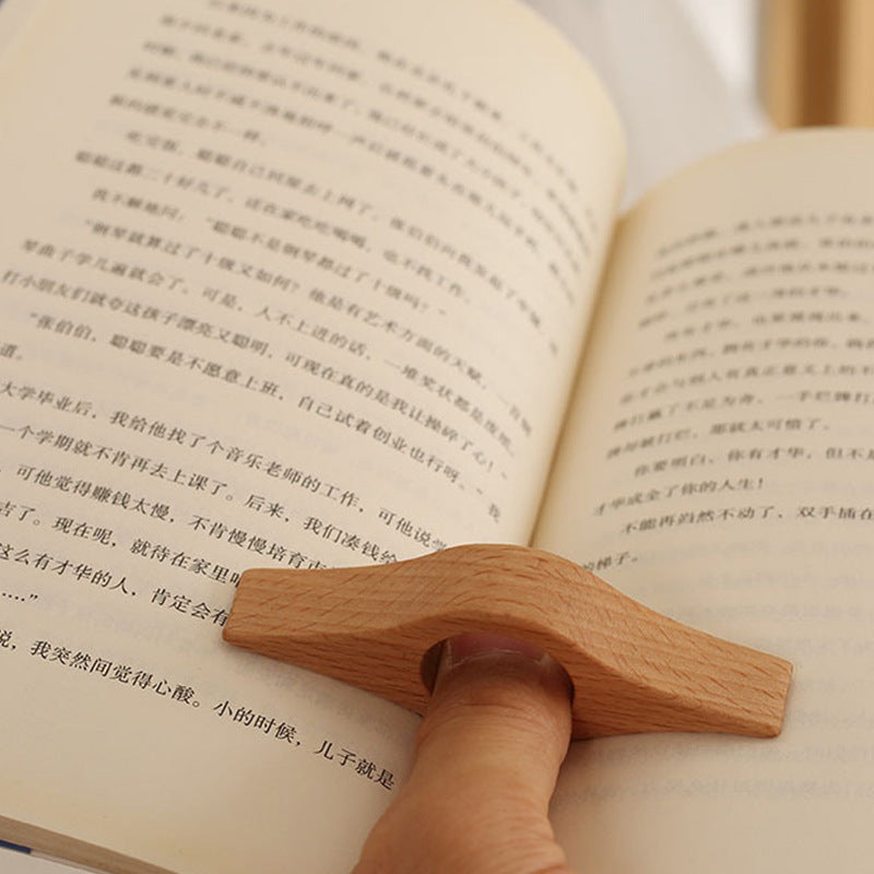 Solid Wood Book Press Cross-border Reading Pressing Ring