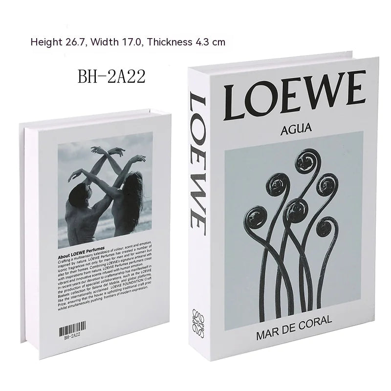 Nordic Minimalist Book Accents