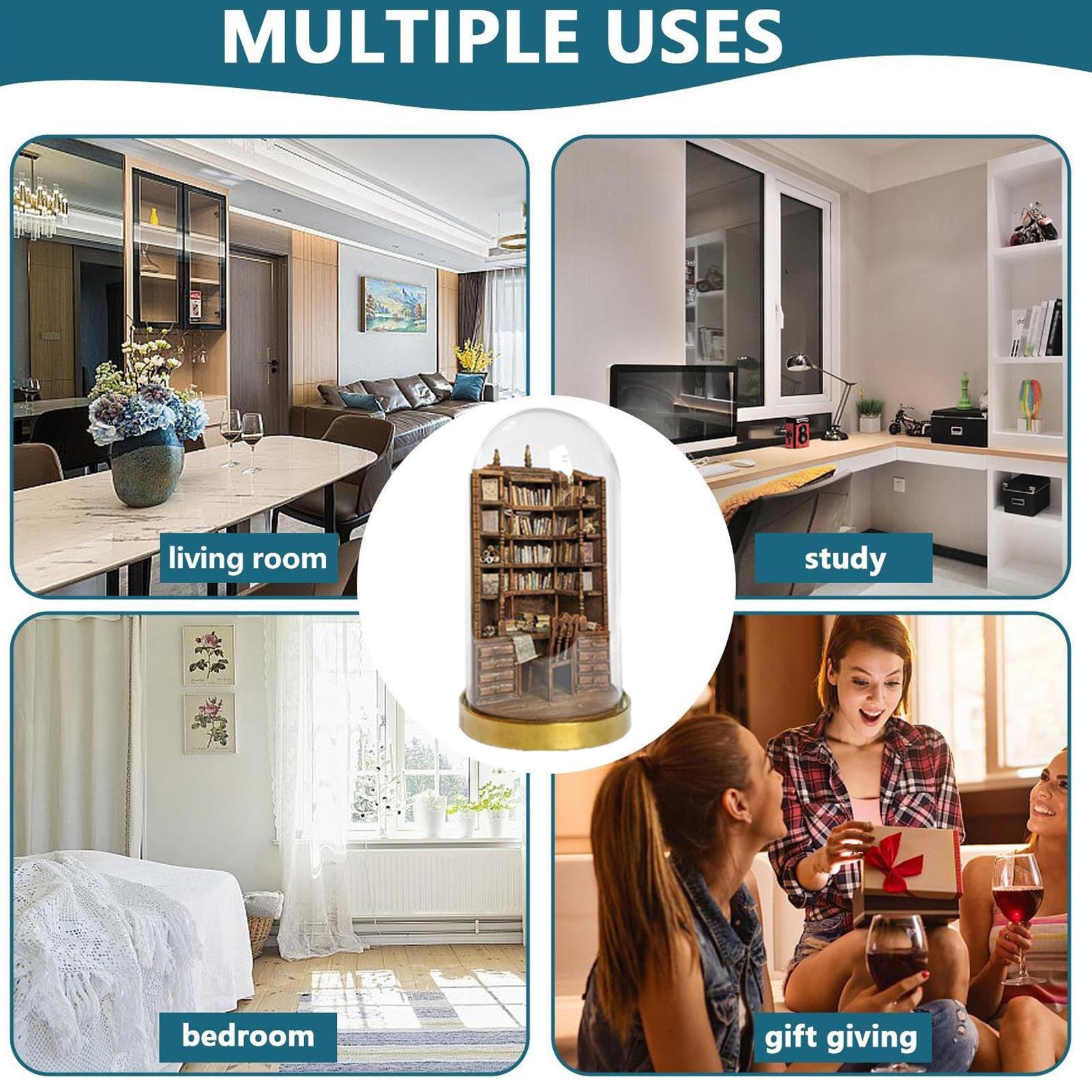 Creative Library Anxiety Bookcase Library Decoration Ornaments