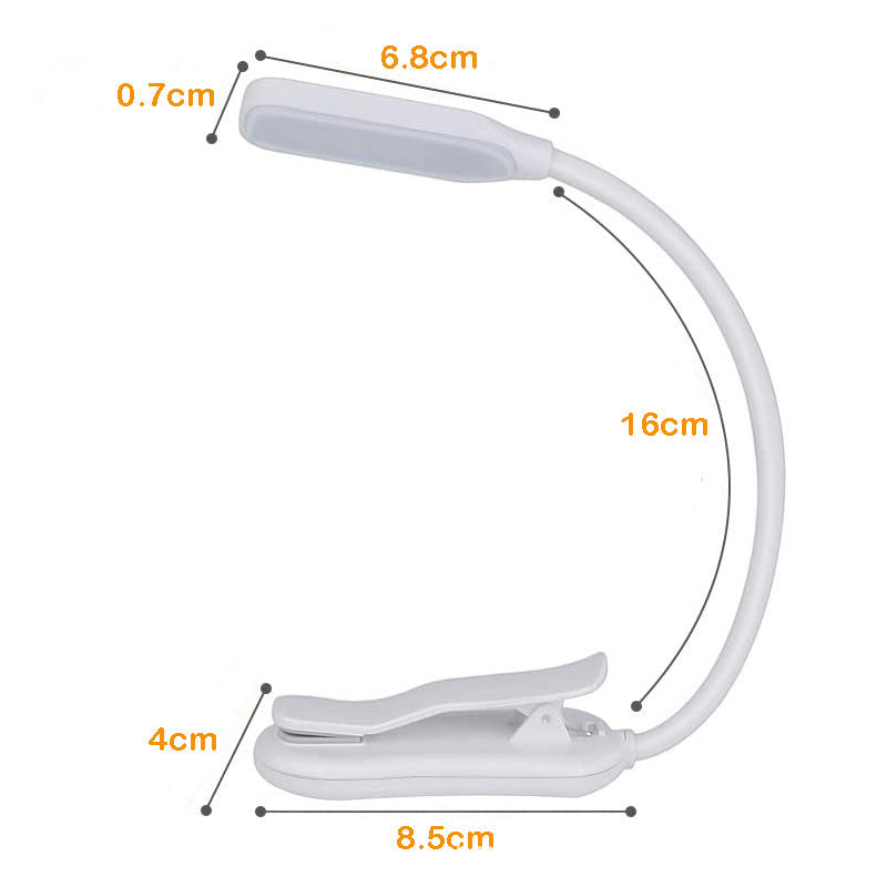Eye Protection Clip Led Lamp Dormitory Reading