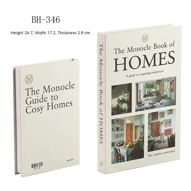 Nordic Minimalist Book Accents