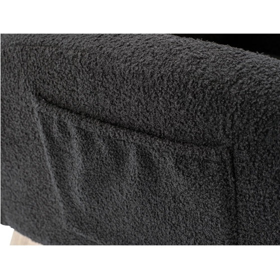 Fauteuil à dossier haut pour salon, Chaise à bascule moderne