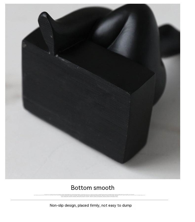 Simple Modern Bookend Character Ornaments