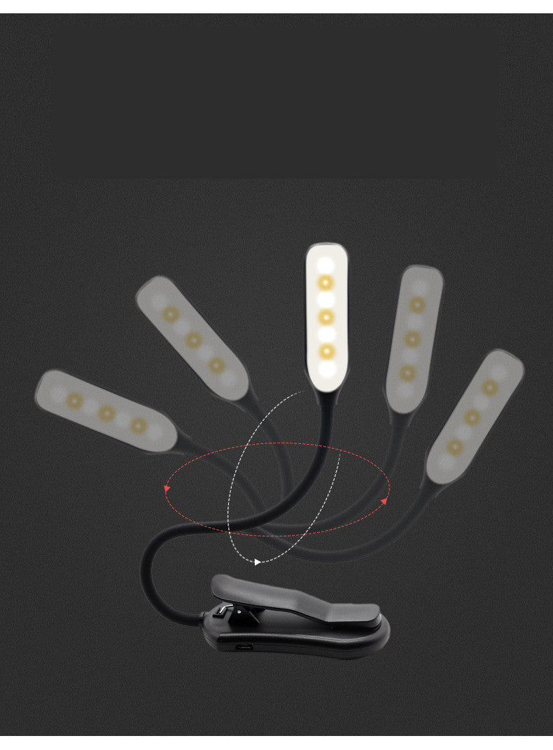 Eye Protection Clip Led Lamp Dormitory Reading