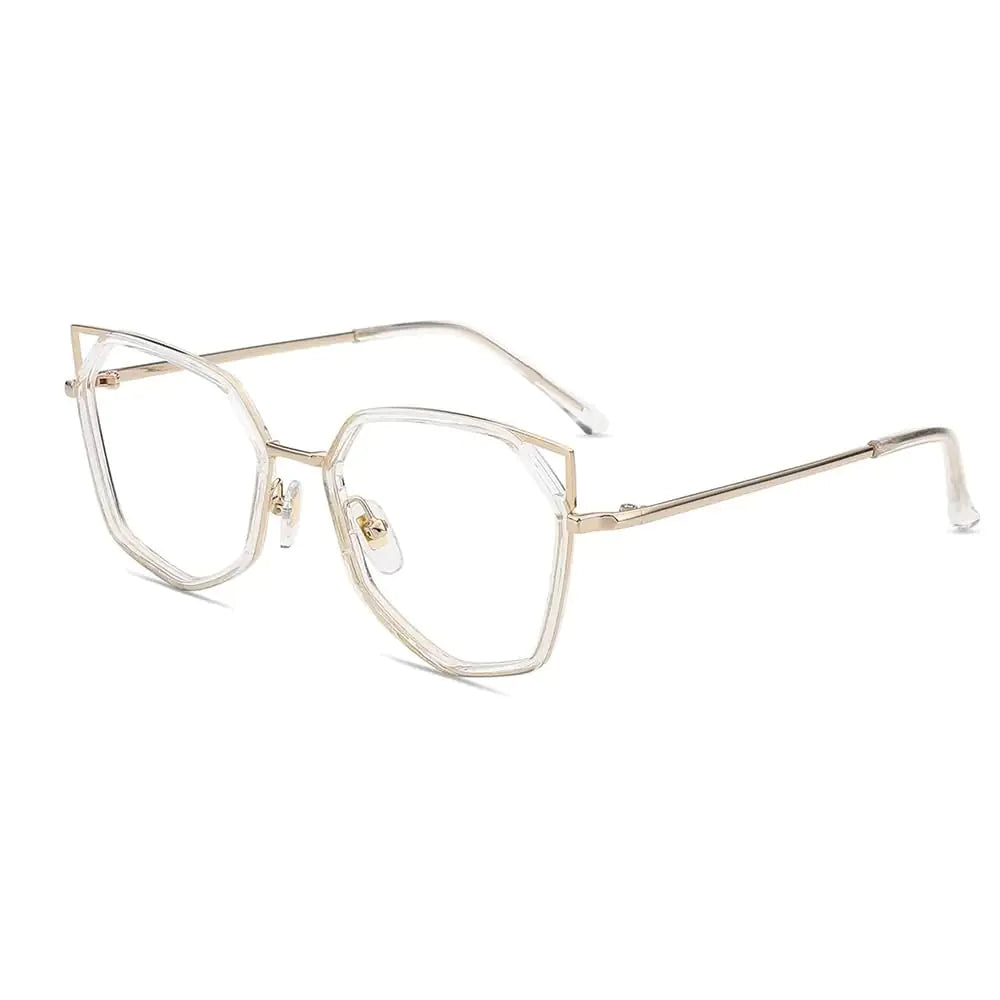 Firmoo Cat Eye 0.75 Blue Blocker Readers for Women