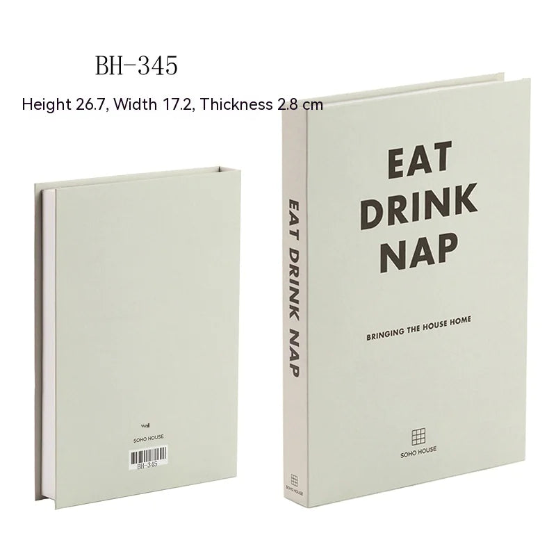 Nordic Minimalist Book Accents