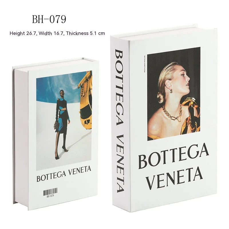 Nordic Minimalist Book Accents