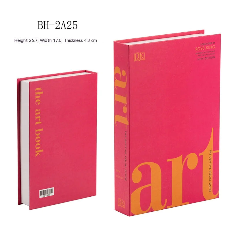 Nordic Minimalist Book Accents